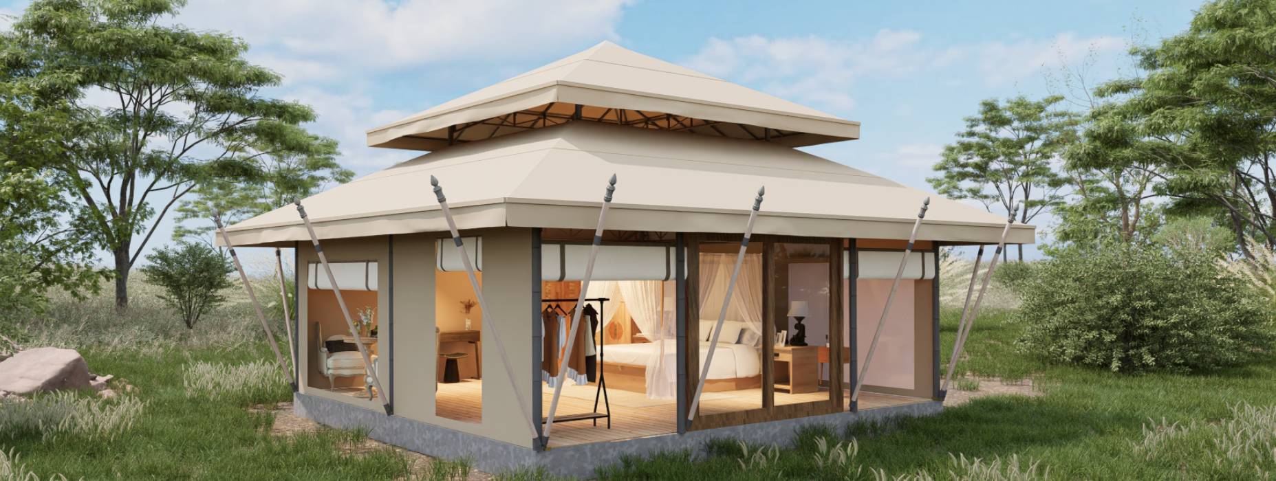 贵池区户外野奢帐篷